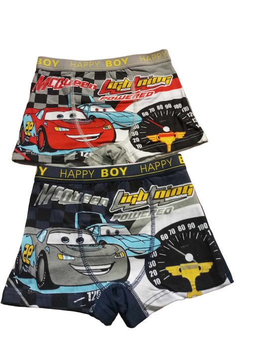 Join Happy Set boxeri pentru copii Grey-dark 2buc