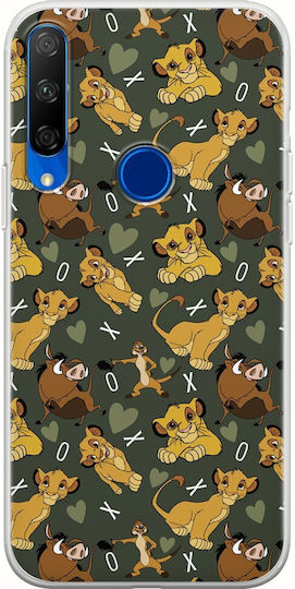 Hakuna Matata Huawei Back Cover Σιλικόνης Πολύχρωμο (Honor 9X)