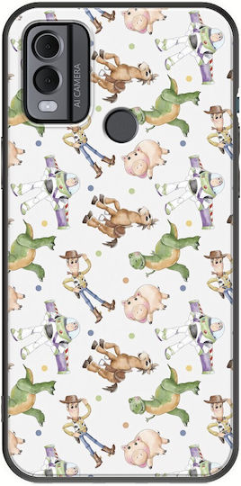 Infinity Back Cover Silicon Multicolor (Nokia C22)