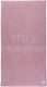 Nef-Nef Πετσέτα Θαλάσσης Βαμβακερή Ροζ με Κρόσσια 170x90εκ.