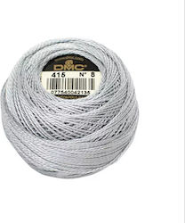 DMC Perle Lace Thread Gray