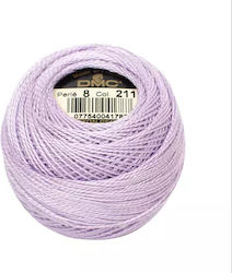 DMC Perle Δαντελόνημα Βαμβακερό Ροζ 80m 10gr