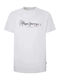 Pepe Jeans Men's Short Sleeve T-shirt White