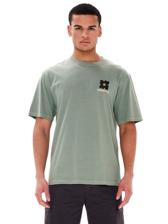 Emerson Ανδρικό T-shirt Κοντομάνικο Misty Green