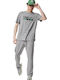 Essential Branded T-shirt Γκρι