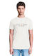 Staff Herren T-Shirt Kurzarm Off White