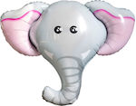 27" Gray Elephant Balloon Street