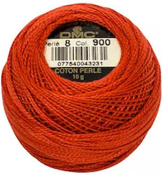 DMC Perle Δαντελόνημα Βαμβακερό Κόκκινο 80m 10gr