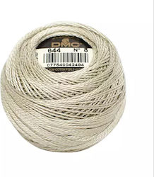 DMC Perle Δαντελόνημα Βαμβακερό Μπεζ 80m 10gr