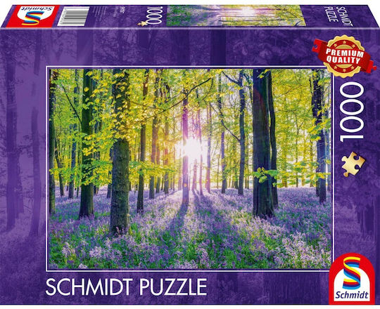 Παζλ Schmidt Transquil Bluebell Woods 1000τεμ