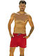 Men's Swimwear Shorts Red