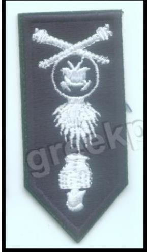 Greek Forces Firefighting Officers Emblem Blue-white