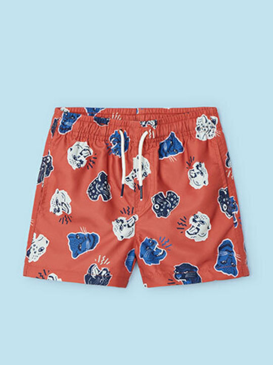 Mayoral Kids Swimwear Swim Shorts Red