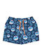 Superheroes Kids Swimwear Swim Shorts Dark blue