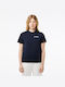Lacoste Γυναικείο T-shirt Navy Μπλε