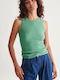 24 Colours Sleeveless Blouse 41127b/green