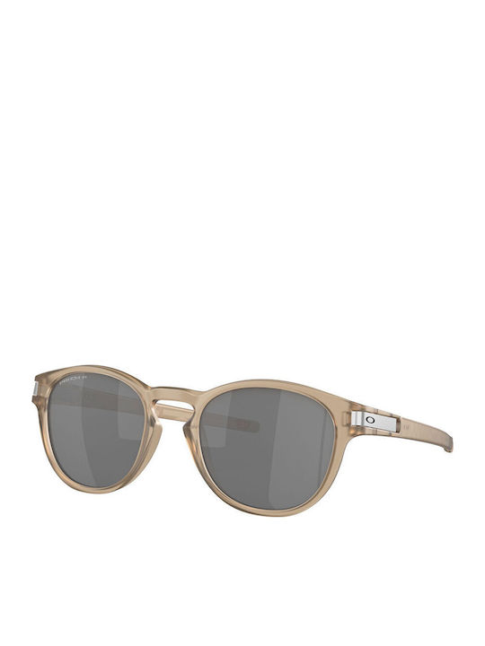 Oakley Latch Herren Sonnenbrille mit Beige Kuns...