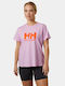 Helly Hansen W Hh Logo T-shirt 2.0 Cherry Blos