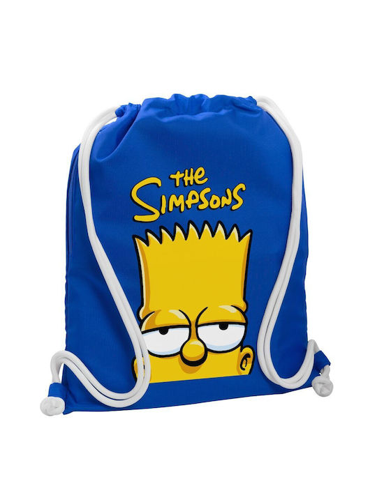 Koupakoupa The Simpsons Bart Geantă Înapoi Sala de sport Albastru