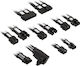 Kolink Psu Core Pro Braided Cable Extension Kit...