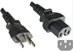 Microconnect IEC C15 - IEC C15 Cable 1.8m Μαύρο PE160518