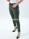 Olivia Khaki 3xl Elastic Trousers