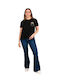 Дамски панталони Jeans Jeans Bell Passager 27086 Blue