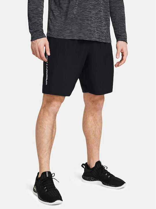 Under Armour Αθλητική Ανδρική Βερμούδα Μαύρη 1383356-001
