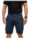 Herrenshorts Cargo Blau