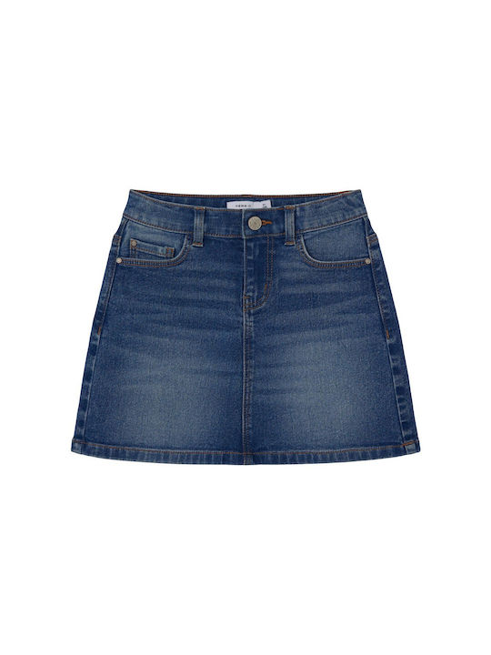 Kinder Jeansrock Blau