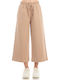 Women Co El Terry Cropped Wide Leg Pant 02112401-15b