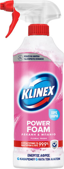 Klinex Reinigungsspray Toilette mit Duft Floral Fresh 435ml