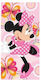 Viopros Prosoape de plajă pentru copii Minnie 140x70cm