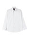 Kids Shirt Long Sleeve White Semicircle