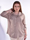 Women's Shirt Jacket Camel Raiden 9048