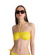 Blu4u Strapless Bikini Yellow