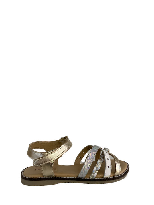 Meridian Kinder Sandalen Gold