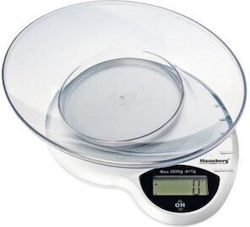 Hausberg Digitale Küchenwaage mit Eimer bis 3kg Hausberg Digitale Küchenwaage mit Eimer bis 3kg