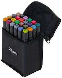 Touch Drawing Markers Double Tip Set 24 Colors