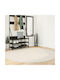 vidaXL Oviedo Teppich Rund Beige