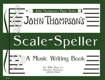 John Thompson-Skala Speller Ein Musikschreibbuch