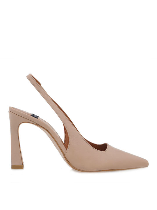 Angel Alarcon Slingback S450a031550d Piele nude 24031 539c-arena Crim