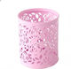 Metallic Pink Pencil Holder