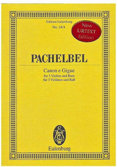 Pachelbel Canon E Gigue Pocket Score