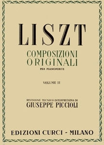 Franz Liszt Composizioni Originali Per Pianoforte Band Ii Curci Publications