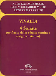 Vivaldi - 4 Sonate Per Flauto Dolge 990080141304 Vivaldi - 4 Sonate Per Flauto Dolge 990080141304