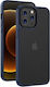 Devia Guardian Shockproof Bumper Plastic / Silicone Blue (iPhone 14 Pro)