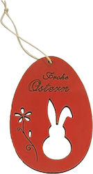 Pandantiv Ornament Oul roșu 10x6cm Pandantiv Ornament Oul roșu 10x6cm