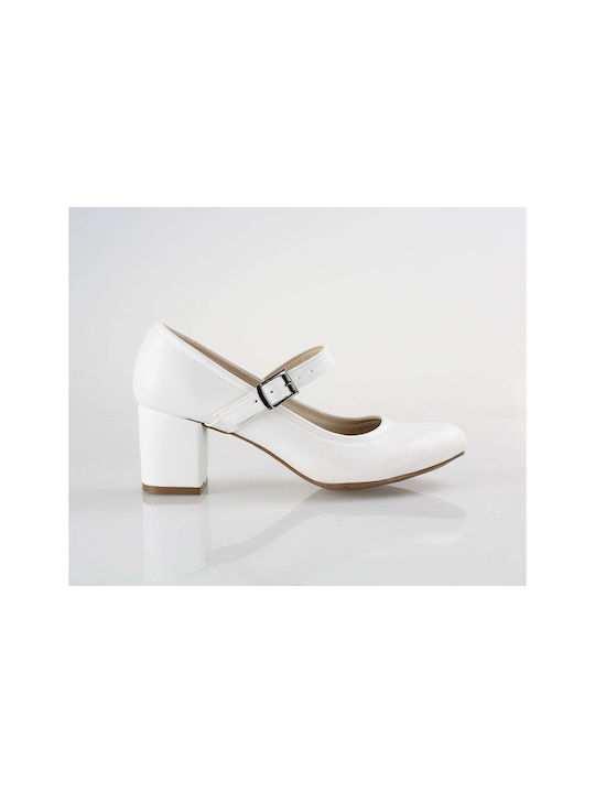 Steve Kommon Latin Shoes White