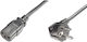 PremiumCord Schuko / IEC C13 - Schuko / IEC 320 / IEC C13 Cable 10m Black (kpsp10)